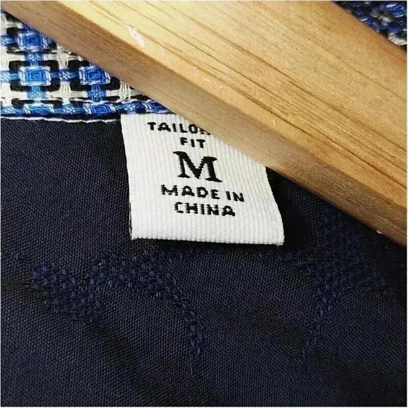 Robert Graham Modern American Long Sleeve Shirt M Button-Up Cotton Tailored Fit - Picture 5 of 5